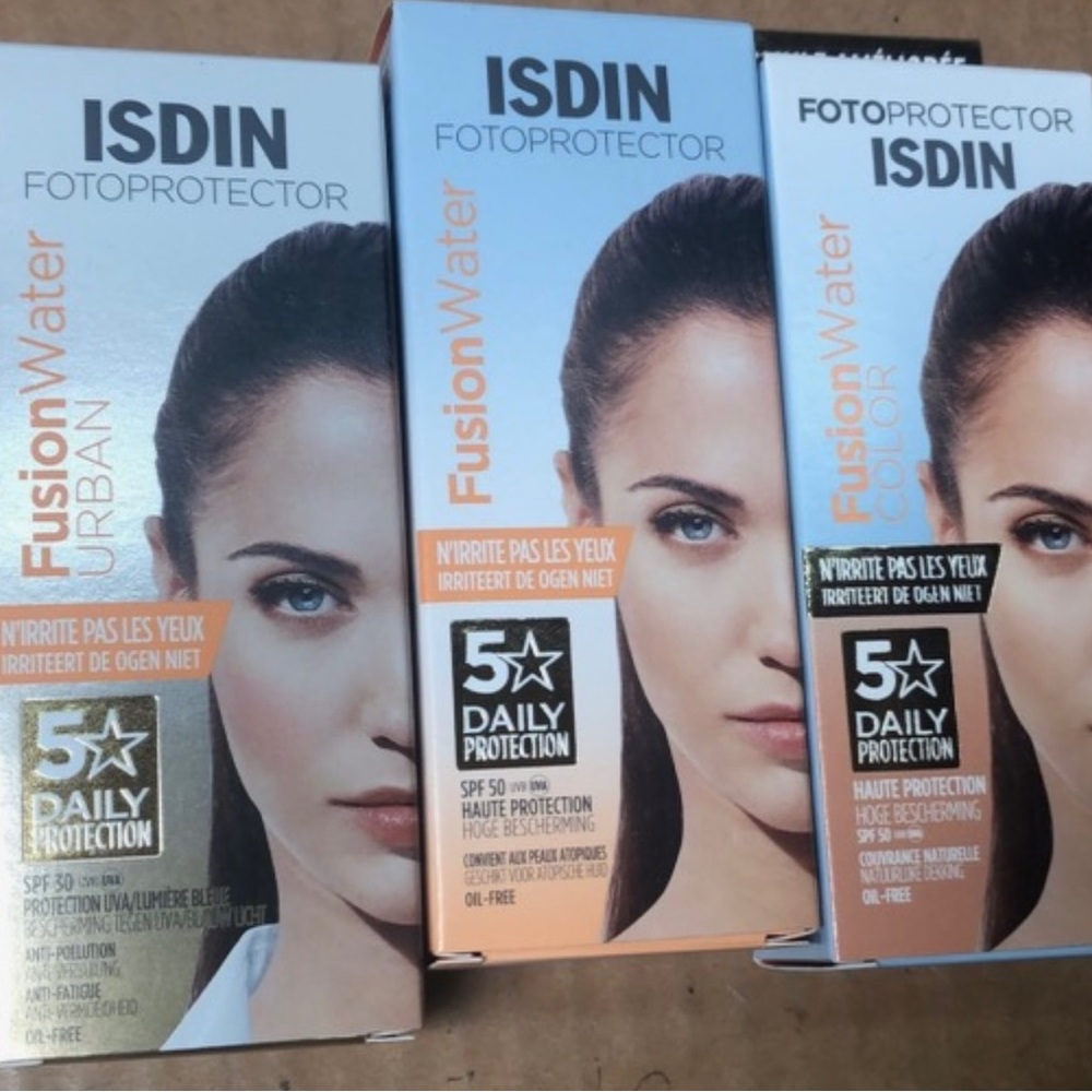 2-Pack, Isdin Fotoprotector Fusion Water Oil Control SPF 50+ 50ml